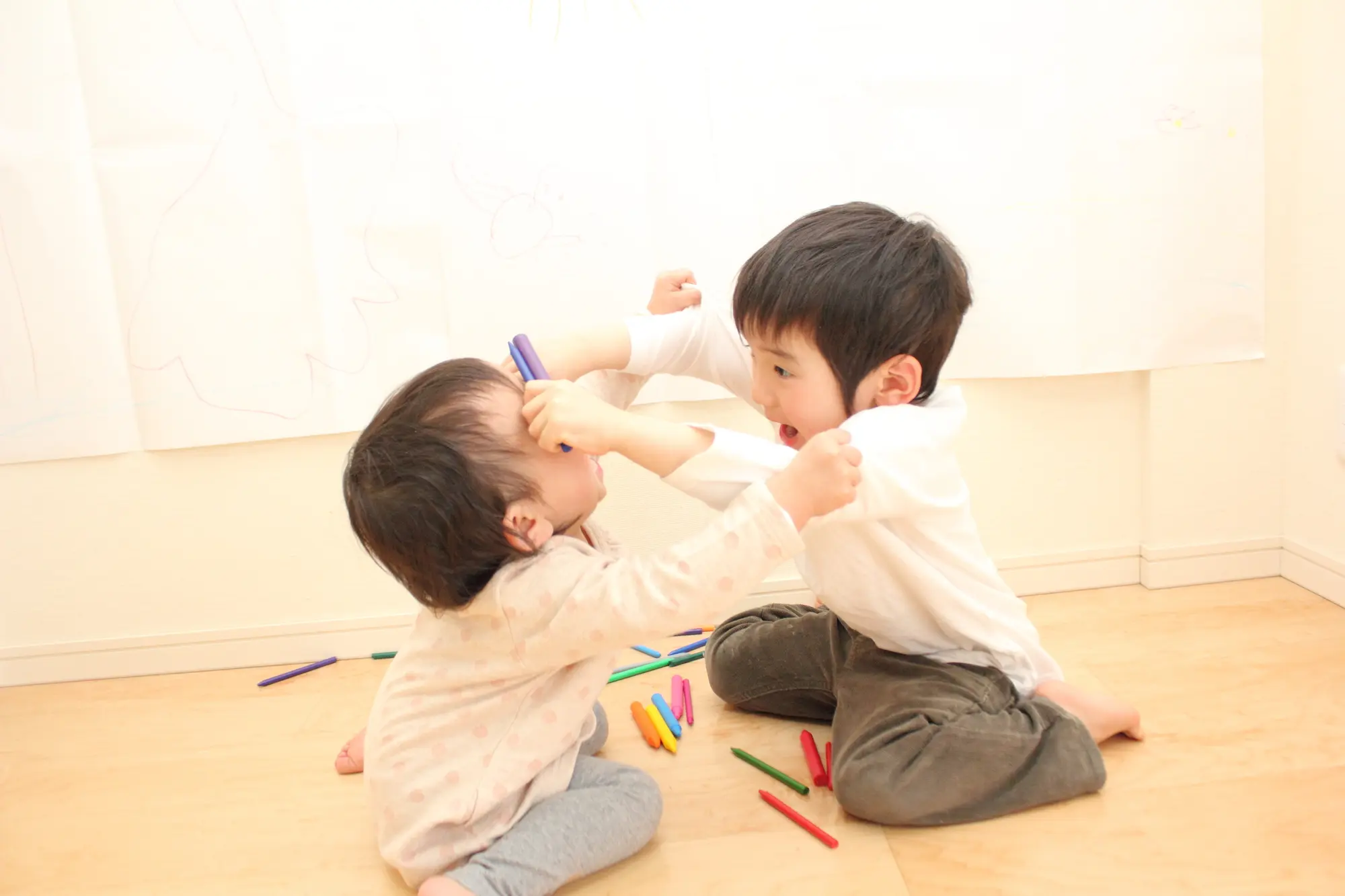 3歳 手が出る